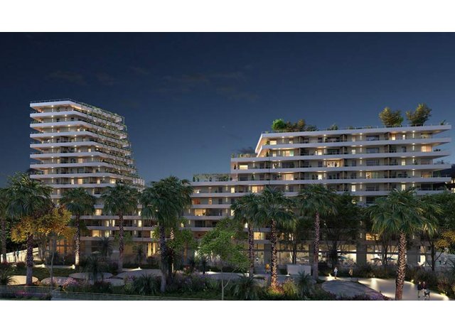 Investissement locatif  Saint-Andr-de-la-Roche : programme immobilier neuf pour investir Oasis  Nice