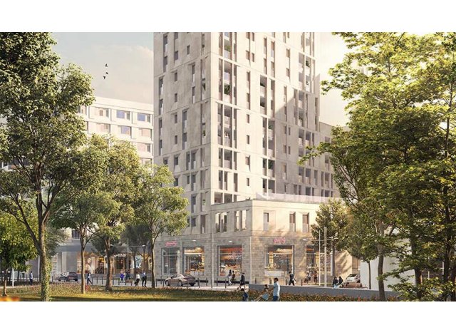 Investissement locatif  Blanquefort : programme immobilier neuf pour investir Quai Neuf-Adelaide  Bordeaux