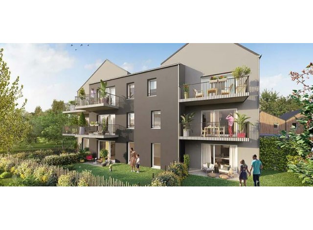 Investissement locatif en Meurthe-et-Moselle 54 : programme immobilier neuf pour investir Nancy C1  Nancy