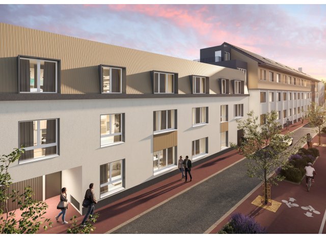 Investissement locatif dans l'Allier 03 : programme immobilier neuf pour investir Redwood  Vichy
