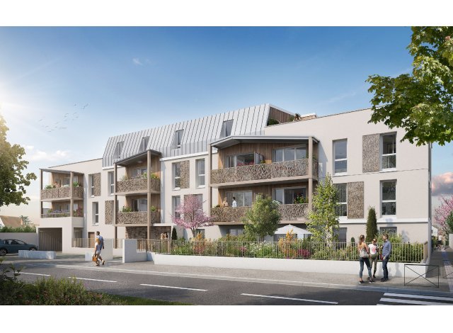Investissement locatif en Centre Val de Loire : programme immobilier neuf pour investir Filigrane  Saint-Jean-de-Braye