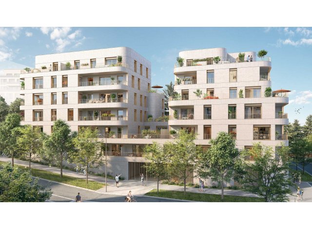Investissement locatif dans les Hauts de Seine 92 : programme immobilier neuf pour investir Arboréal  Rueil-Malmaison
