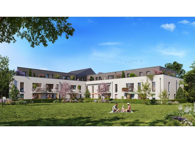 Investissement locatif  Pont-de-Metz : programme immobilier neuf pour investir Les Chrysalides  Pont-de-Metz