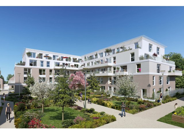 Investissement locatif en Seine et Marne 77 : programme immobilier neuf pour investir Uni't  Pontault-Combault