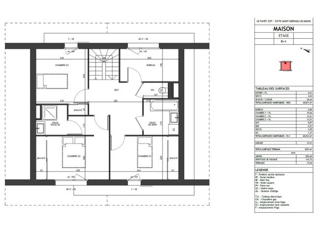 Investissement locatif  Saint-Gervais-les-Bains : programme immobilier neuf pour investir Maison Neuve à Vendre  Saint-Gervais-les-Bains