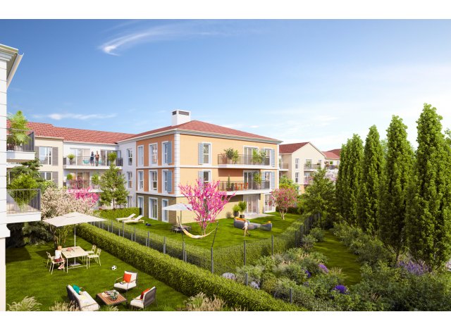 Investissement locatif en Ile-de-France : programme immobilier neuf pour investir Tilia  La Queue-en-Brie