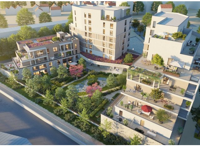 Investissement locatif  Noisy-le-Sec : programme immobilier neuf pour investir Les Terrasses Gallieni  Noisy-le-Sec