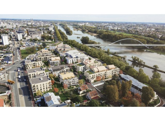 Investissement locatif dans le Loiret 45 : programme immobilier neuf pour investir L'Insolite /orleans Metropole  Orléans