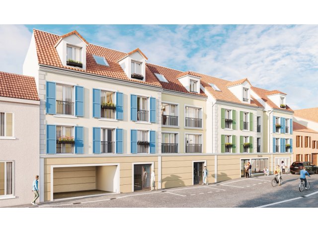 Investissement locatif dans le Val d'Oise 95 : programme immobilier neuf pour investir Taverny M1  Taverny