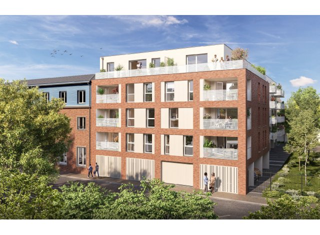 Investissement locatif  Arras : programme immobilier neuf pour investir L'Alcôve  Loos