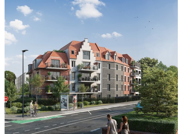 Investissement locatif  Nieppe : programme immobilier neuf pour investir Bellevue  Haubourdin