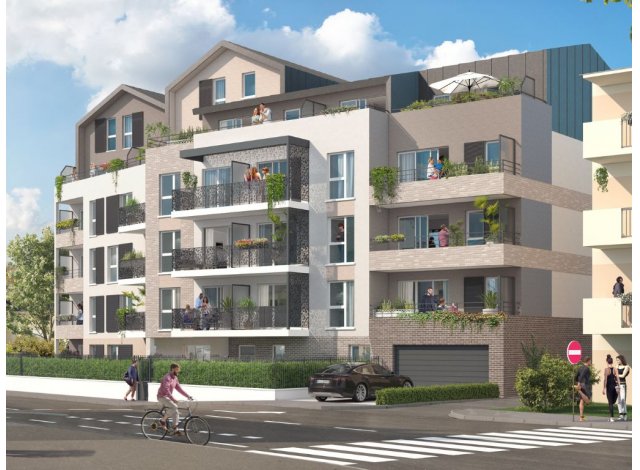 Investissement locatif en Ile-de-France : programme immobilier neuf pour investir 49ème Avenue  Meaux
