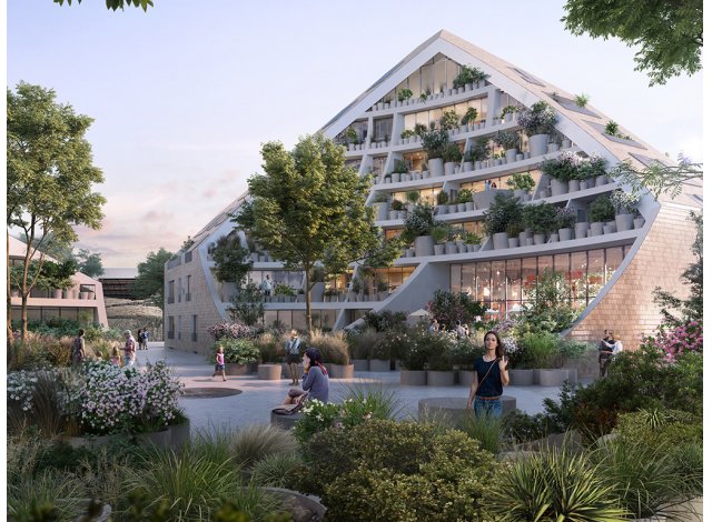 Investissement locatif  Blanquefort : programme immobilier neuf pour investir Green Valley  Bordeaux