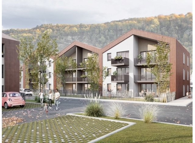 Investissement locatif dans le Doubs 25 : programme immobilier neuf pour investir Casamene Parc Residence  Besançon