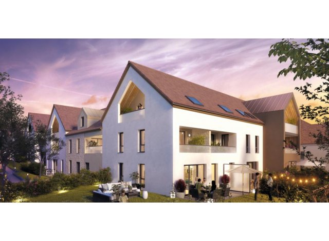 Investissement locatif en Ile-de-France : programme immobilier neuf pour investir Le Parc des Lumières  Vert-Saint-Denis