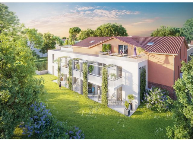 Investissement locatif  Carcassonne : programme immobilier neuf pour investir L'Isatis  Escalquens