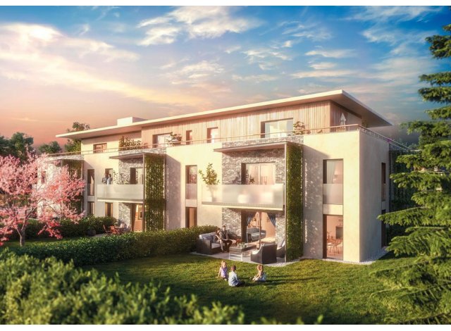Investissement locatif en Seine et Marne 77 : programme immobilier neuf pour investir Villa Victoria  Saint-Fargeau-Ponthierry