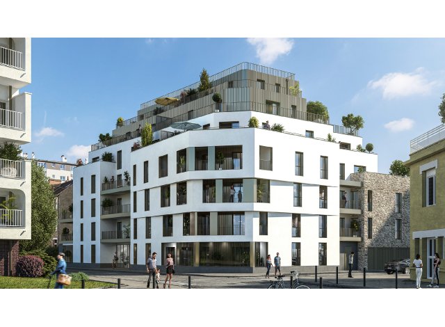 Investissement locatif  Rennes : programme immobilier neuf pour investir Le Kastellan  Rennes