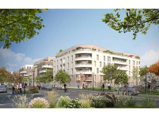Investissement locatif  Aulnay-sous-Bois : programme immobilier neuf pour investir Le Clos Chagall  Aulnay-sous-Bois
