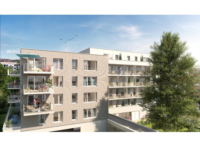 Investissement locatif  Roncq : programme immobilier neuf pour investir Ikon  Tourcoing